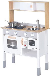 Детска дървена кухня Lelin Toys — L40191