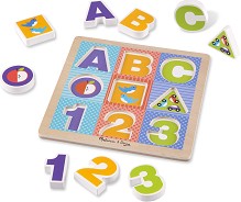Моят първи пъзел - Детски дървен комплект — Melissa & Doug 1899