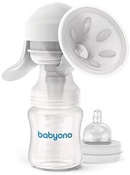 Ръчна помпа за кърма BabyOno Anatomy - С шише и биберон — 301