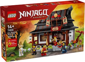 LEGO Ninjago - 15-та годишнина: Ковачница "Четирите оръжия“ - Детски конструктор — 71858