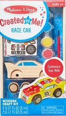 Сглобяеми дървен модели Melissa and Doug - Състезателна кола — Melissa & Doug 8829