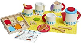Детски дървен сервиз за чай Melissa & Doug — 9843