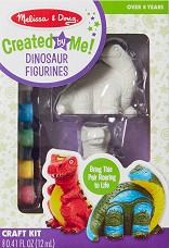 Декорирай сам фигури от смола Melissa & Doug - Динозаври - Творчески комплект — 8868