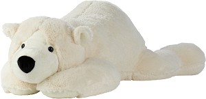 Плюшена полярна мечка - Heunec - С дължина 50 cm, от серията Misanimo — 248977