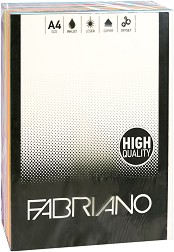 Цветен копирен картон A4 Fabriano - 250 листа, 160 g/m<sup>2</sup> - 