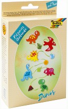 Уший сам Folia Bringmann - Динозаври - Творчески комплект — 52932