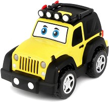 Детска количка Bburago Jeep Wrangler - Със звук и светлина от серията Junior — 16/81201