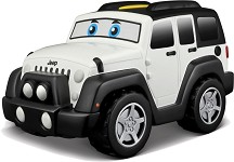 Детска количка Bburago Jeep Wrangler - Със звук и светлина от серията Junior — 16/81801