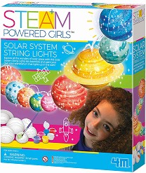 Светеща Слънчева система 4M - От серията Steam Powered Kids — 4M-04905