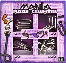 Puzzle Mania - Insane - Комплект 4 броя 3D пъзела от серията "Casse-Tetes" — Eureka 473204