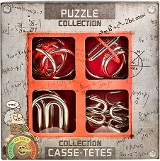 Extreme Metal Puzzles - Комплект от 4 броя 3D пъзела от серията "Casse-Tetes" — Eureka 473363