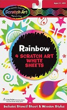 Скреч картини Melissa & Doug - Дъга - Творчески комплект — 15802