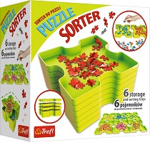 Кутии за сортиране на пъзелни части - Комплект от 6 броя — Trefl 90816