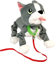 Плюшено куче за разходка - Френски булдог - От серията Peppy Pets — 243518