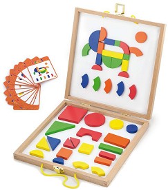 Дървена магнитна мозайка - Viga Toys — 59687