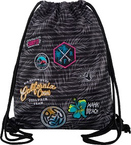 Спортна торба - Sprint: Badges G'Grey - От серията Badges — Cool Pack B73155