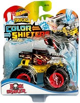 Количка с променящ се цвят Bone Shaker - Mattel - От серията Colour Shifters — HGX07
