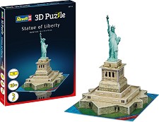 Статуята на свободата - 3D картонен пъзел от 31 части — Revell 00114