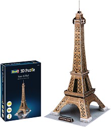 Айфеловата кула - 3D картонен пъзел от 39 части — Revell 00200