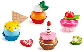 Дървени кексчета за игра HaPe