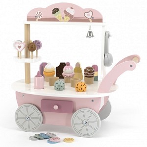 Дървена количка за сладолед - Viga Toys - От серията PolarB — 44054