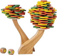 Есенно дърво - Дървена игра за баланс — Woodyland 90918