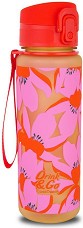 Детска пластмасова бутилка Cool Pack Brisk - С вместимост 600 ml от серията Flores Rosa — Z16914
