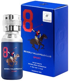 Beverly Hills Polo Club Sport 8 EDT - Мъжки парфюм