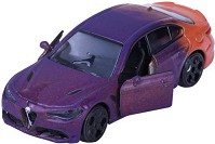 Количка с променящ се цвят Alfa Romeo Giulia Quadrifoglio - Majorette - От серията Color Changer — 8504000001
