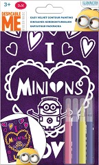Оцветявай с флумастери Revontuli Toys - Миньони - Творчески комплект от серията "Аз, проклетникът" — 66780
