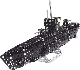 Детски метален конструктор Tronico U Boat Type VII C/41 - От серията Profi-Series — T10128