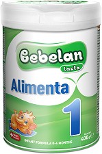Адаптирано мляко за кърмачета Bebelan Lacta Alimenta 1 - 400 g, за 0-6 месеца - продукт