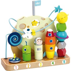 Галактика - Дървена играчка за координация — Vilac 2448