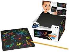 Скреч тефтерче Buki France - Творчески комплект от серията Be Teens — BKNB001
