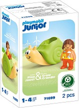 Playmobil Junior - Люлеещ се охлюв с дрънкалка — 71699