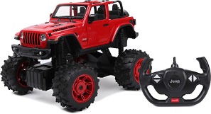 Количка с дистанционно Rastar Jeep Wrangler Rubicon — 79410