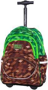 Ученическа раница с колелца Cool Pack Starr - От серията "City Jungle" — C35199