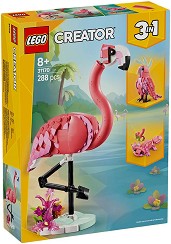 LEGO Creator - Диви животни: Розово фламинго 3 в 1 - Детски конструктор — 31170