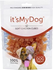 Лакомства за кучета its My Dog Soft Cubes - 85 г, с пилешко