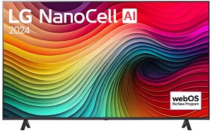  LG 55NANO81T3A - 55" Ultra HD 3840 x 2160, , Smart TV, HDR10 Pro, 3 x HDMI, Ethernet, USB, Bluetooth, Wi-Fi - 