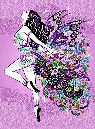 Декорирай сама с пайети Sequin Art - Фея - Творчески комплект от серията Craft Teen — 1809