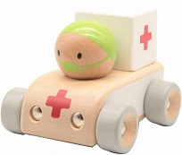 Линейка - Детска дървена играчка — Classic World CW53597
