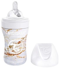 Бебешко шише Twistshake - 260 ml, за 2+ месеца - шише