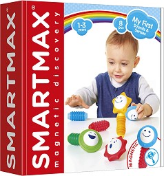 Детски магнитен конструктор SmartMax - Моите първи звуци и емоции — SMX224