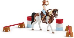 Фигурки за игра Уестърн с Хана - Schleich - От серията Horse Club — 42441