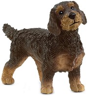 Фигурка на теленокосмест дакел - Schleich - От серията Farm World — 13972