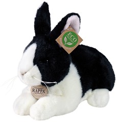 Еко плюшен заек - Rappa - С дължина 25 cm — 230781