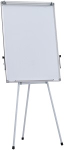 Магнитен флипчарт с бяла дъска Top Office - С размери на дъската 70 x 100 cm и рамена - 