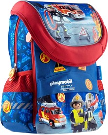 Ученическа раница с капак Astra S.A. Playmobil - От серията Playmobil — 502020013