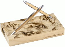 Вечно-пишещо средство и химикалка - Leonardo 500th Box - Комплект от серията "Cambiano" - 